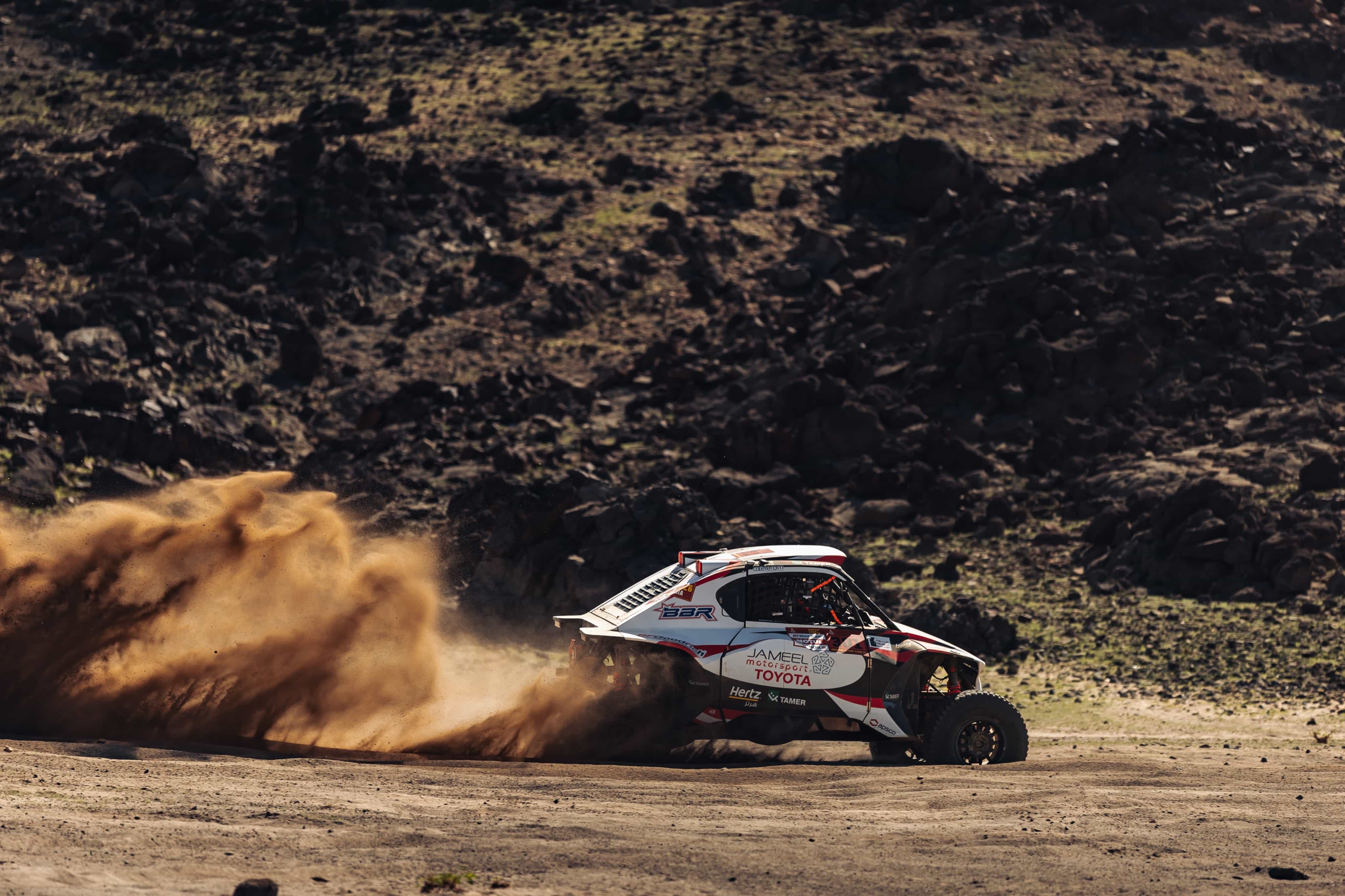 Dakar 2026 - Inside bivouac - Dania Akeel