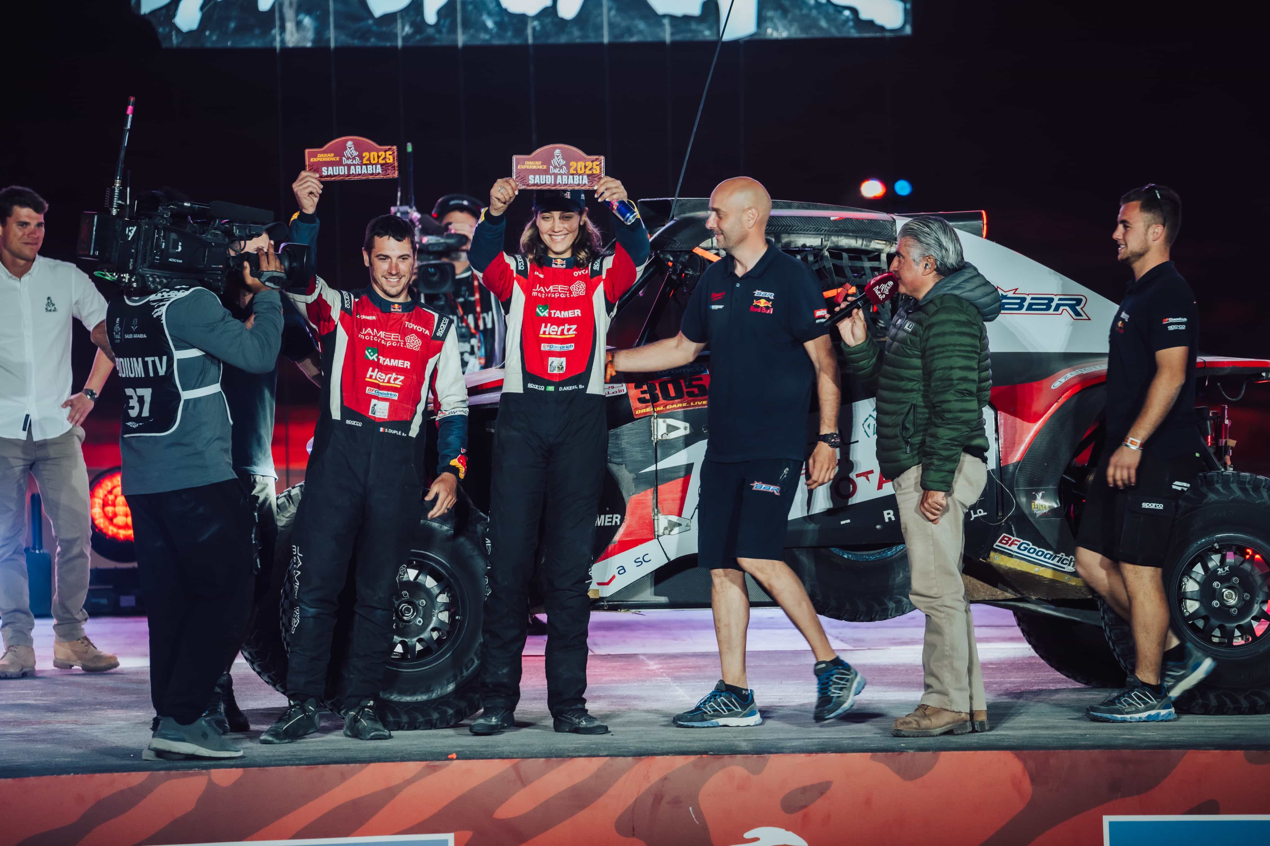Dania Akeel — first Saudi woman to win a Dakar Rally stage